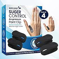 Sugar Control LI4 Acupressure Point Clip