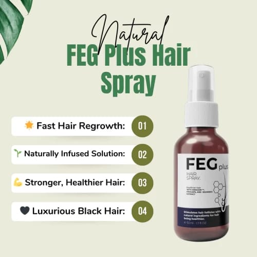 Feg Plus Hair Growth Spray