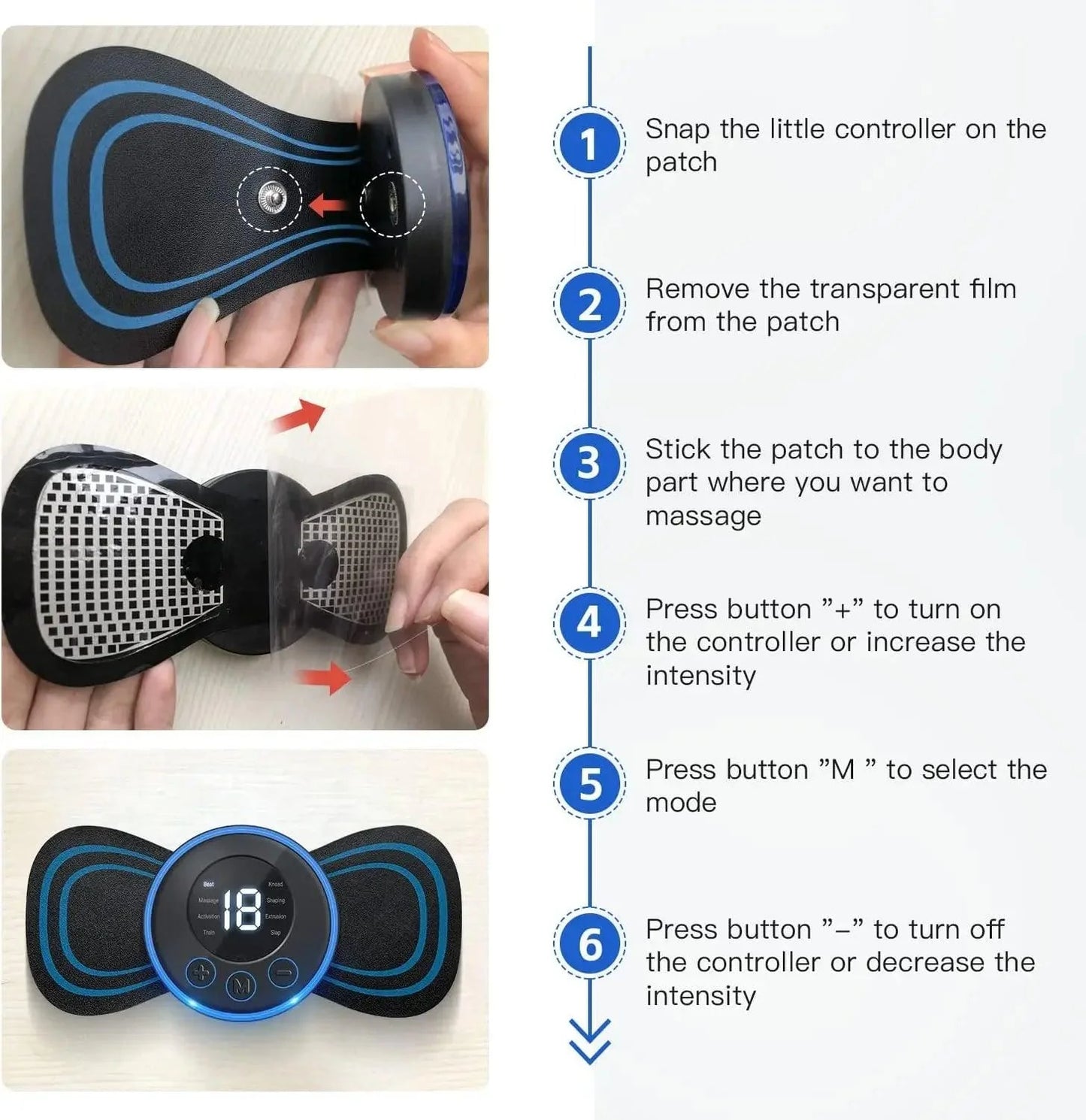 Portable Neck Massager ,Reusable